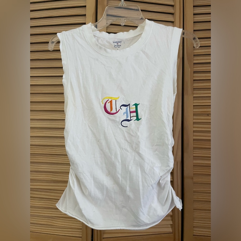 Y2k Tommy Hilfiger sleeveless tee large